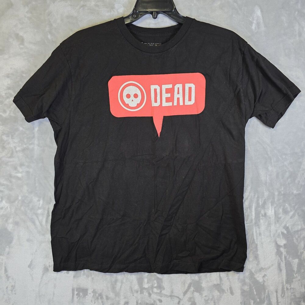 Sword Art Online Dead t- shirt XL Black Emo Grunge Anime Hot Topic Goth Punk
